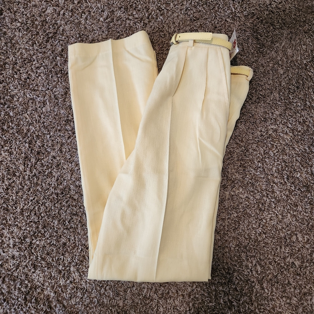 Vintage Farrah Yellow Pants